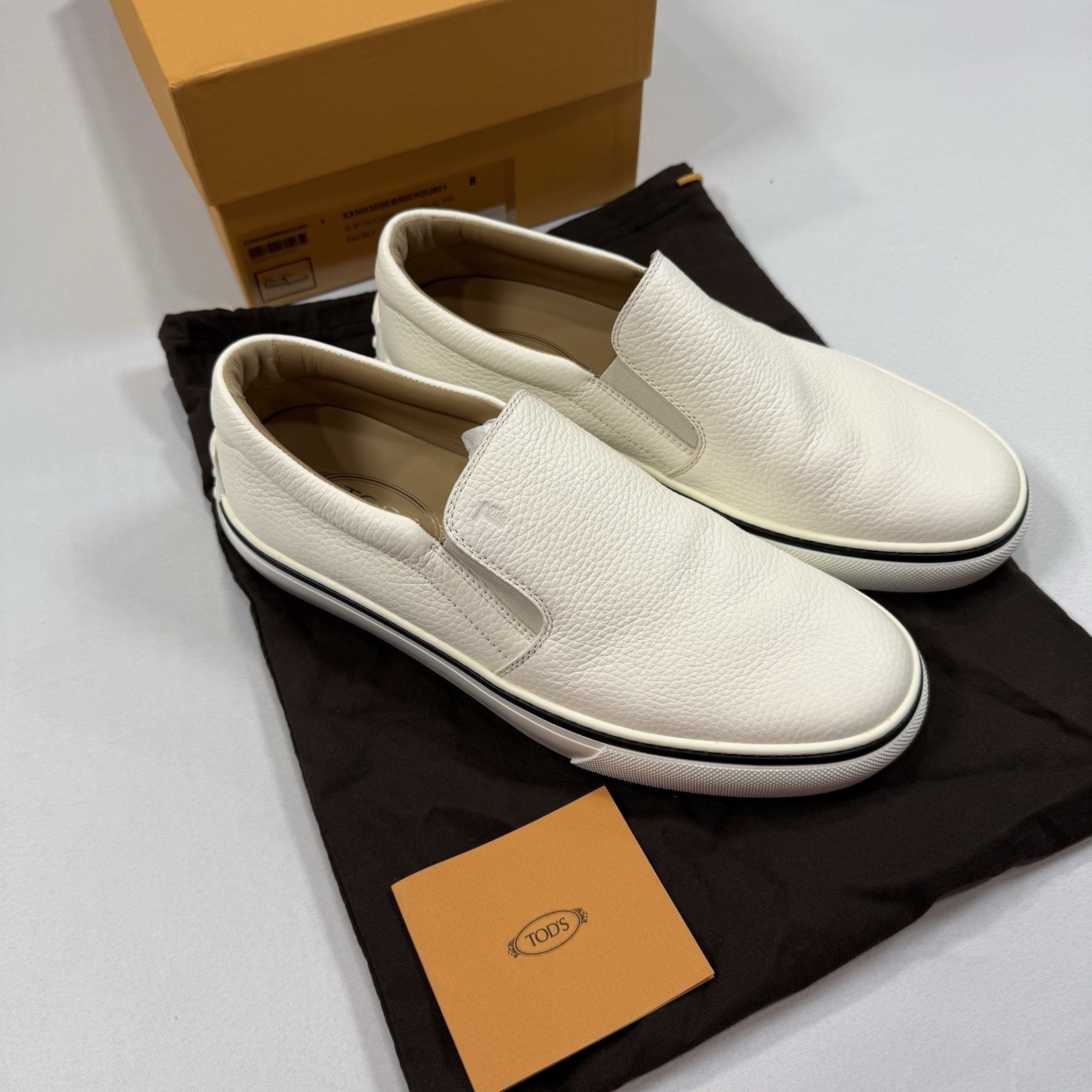 Tod’s Slip On Cassetta Casual Loafer Size 8uk / 9.5us Used In Box Msrp $825